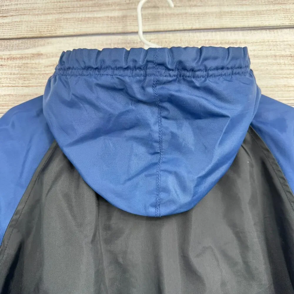 Vintage Rusty Thermolite Quilt Lined Insulated Jacket Mens Medium Blue Black‎